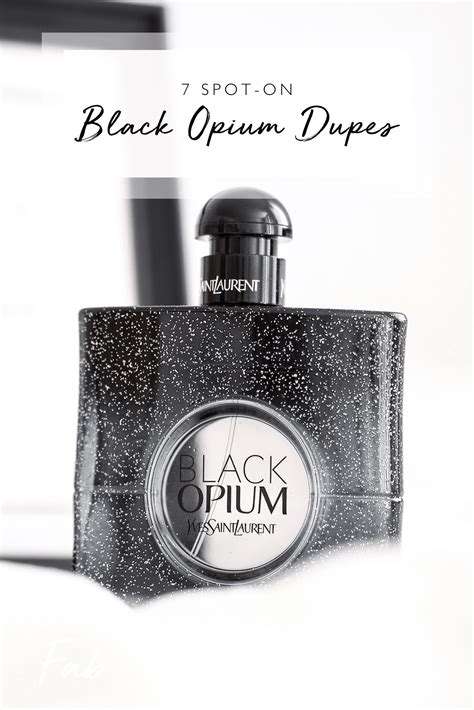 designer black opium dupe